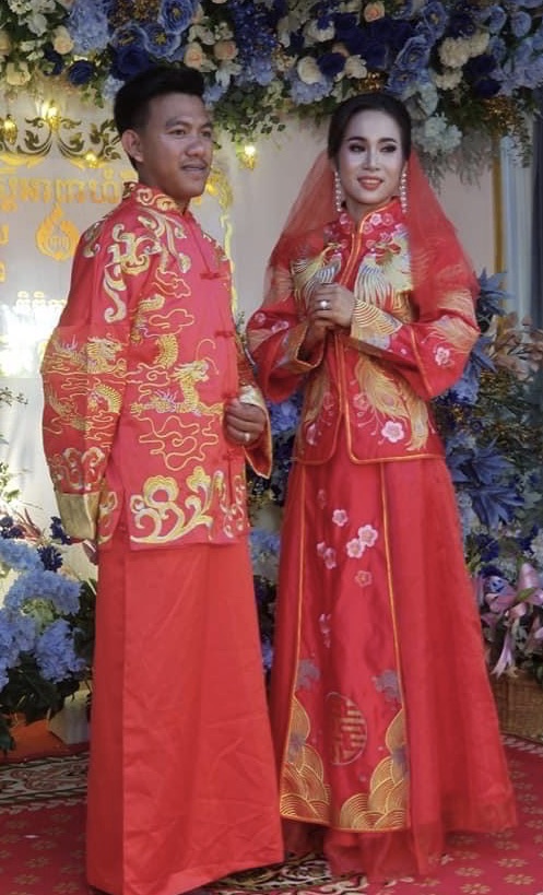 Bryllup i Kambodsja